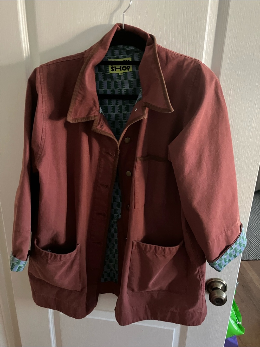 Women's block shop textiles canyon jacket.